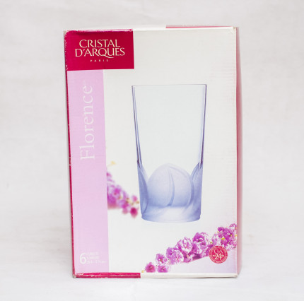 Cristal D'Arques Florence Crystal Drinking Goblet Glasses